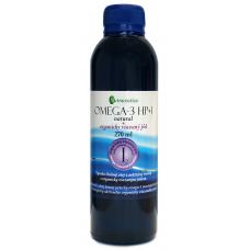 Olej Omega-3 HP+I natural rybí olej s organicky viazaným jódom 270ml