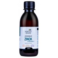 Vitamín C + Zinok lipozomálny - Adelle Davis - 200 ml