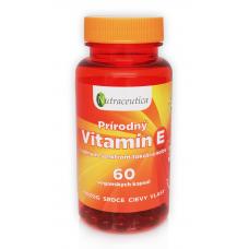 Prírodný vitamín E 60 kaps