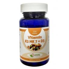 Vitamín K2-MK 7 + D3 - 200 ks